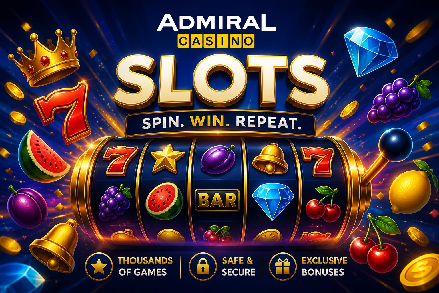 Admiral Casino slots promo